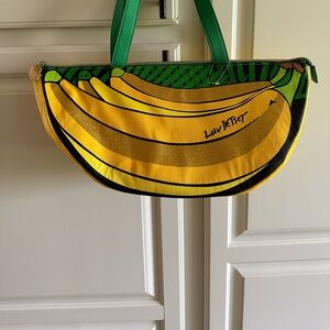 Betsey Johnson Banana Beach Cooler Bag